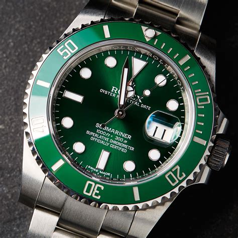 rolex submariner hulk watch